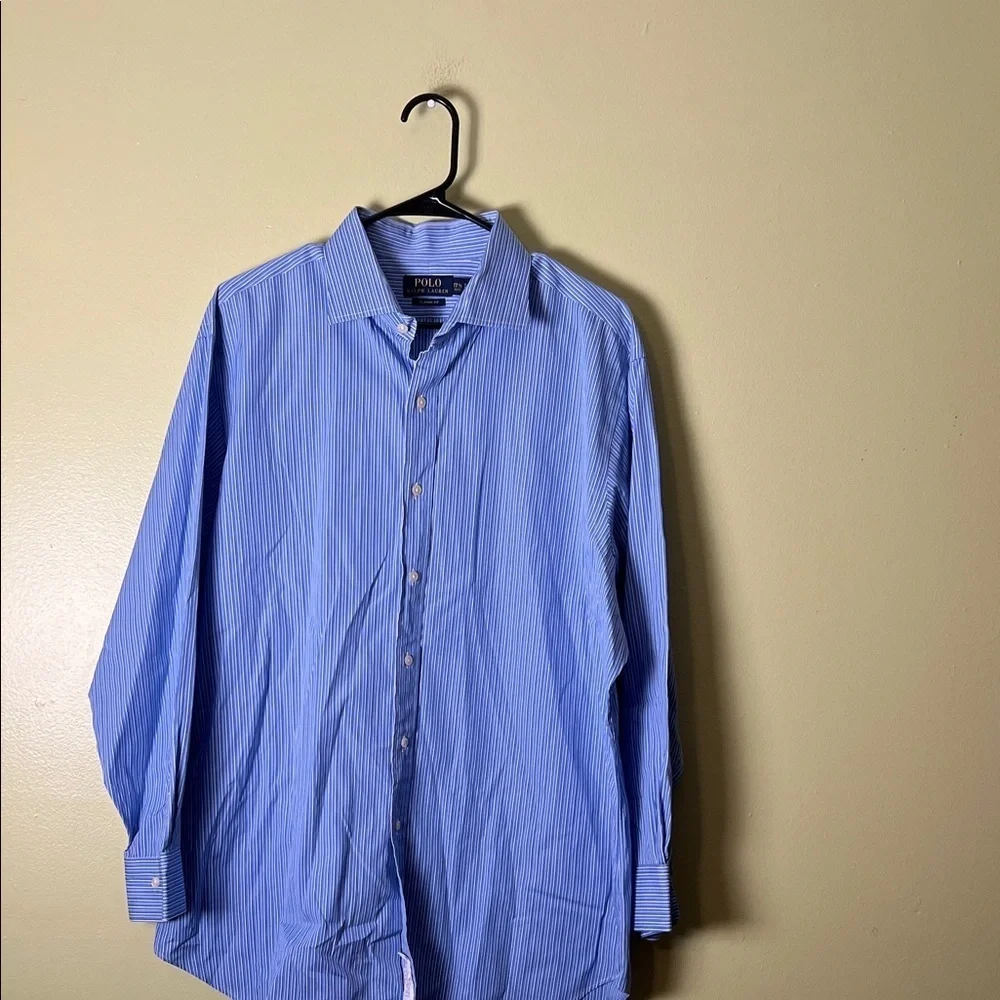 Polo by Ralph Lauren Men's Classic Blue Shirt